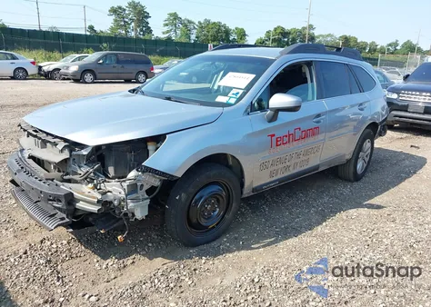 2018 Subaru Outback 2.5I Premium z USA, uszkodzony, nr VIN 4S4BSACCXJ3292461